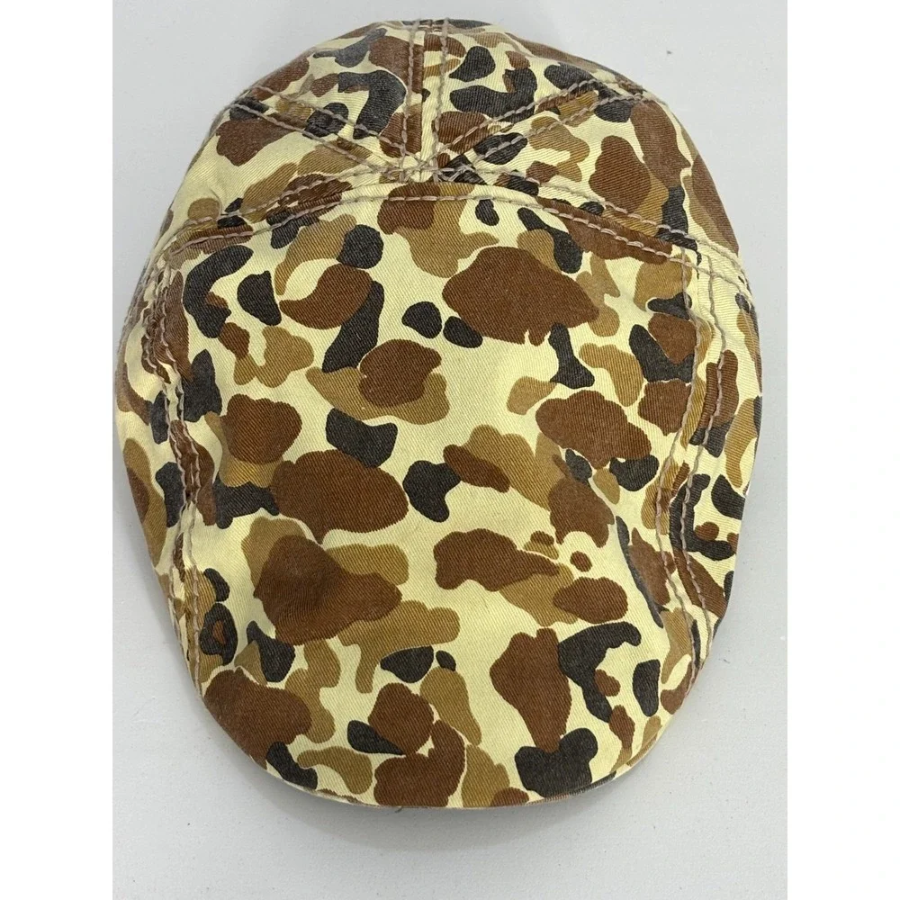 True‎ Religion Strap back Flat Cap Hat Mens Camo Duck Hunter Retro Vintage